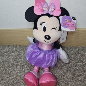 Disney Minnie Mouse Plush - Pink and Purple